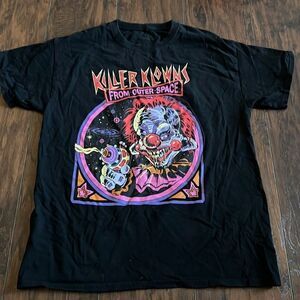 Killer Klowns‎ From Outer Space Mens T Shirt Black size L awesome clown graphic